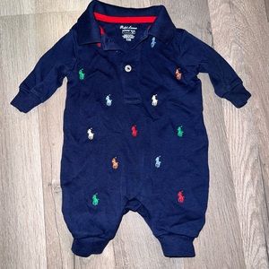 Ralph Lauren polo newborn Jumpsuit